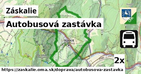 Autobusová zastávka, Záskalie