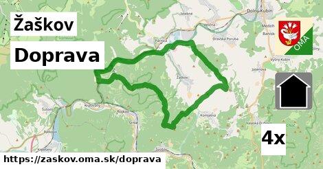 doprava v Žaškov