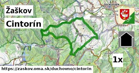 Cintorín, Žaškov