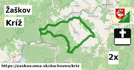 Kríž, Žaškov