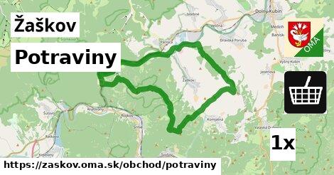 Potraviny, Žaškov