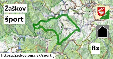 šport v Žaškov
