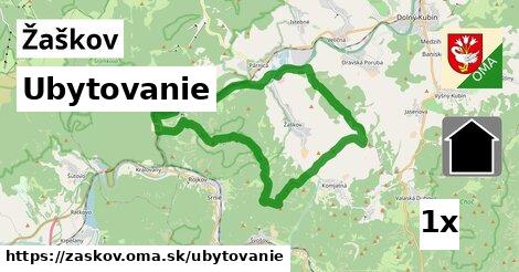 ubytovanie v Žaškov