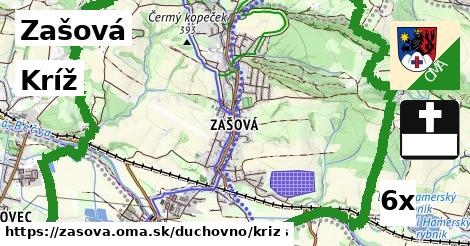 Kríž, Zašová