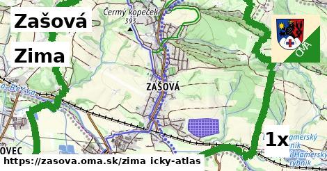 zima v Zašová