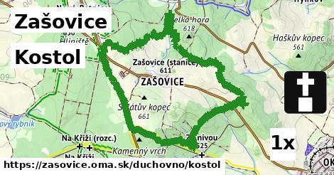 Kostol, Zašovice