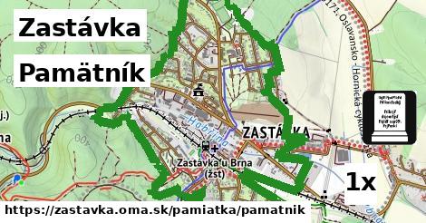 Pamätník, Zastávka