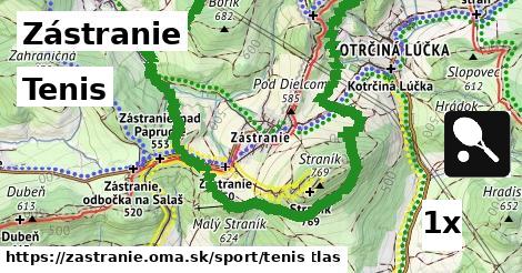 Tenis, Zástranie