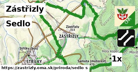Sedlo, Zástřizly