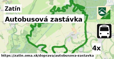 Autobusová zastávka, Zatín