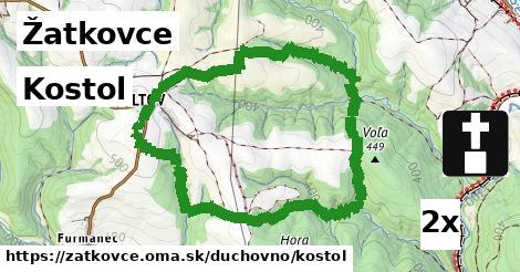 Kostol, Žatkovce