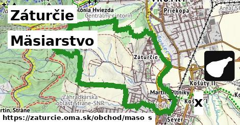 Mäsiarstvo, Záturčie