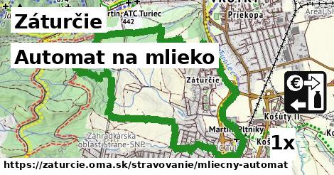 automat na mlieko v Záturčie