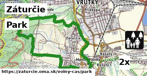 Park, Záturčie