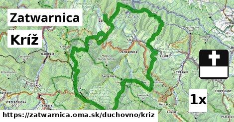 Kríž, Zatwarnica