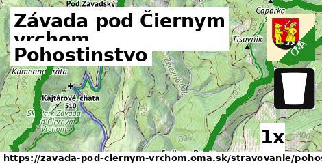 pohostinstvo v Závada pod Čiernym vrchom