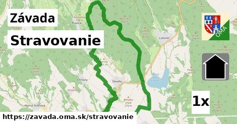 stravovanie v Závada