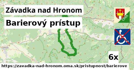 Barierový prístup, Závadka nad Hronom