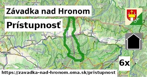 prístupnosť v Závadka nad Hronom