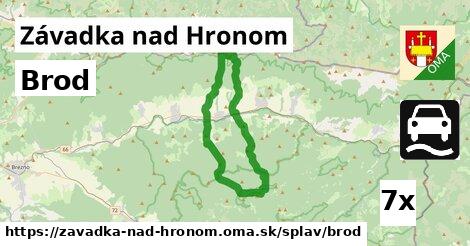 Brod, Závadka nad Hronom