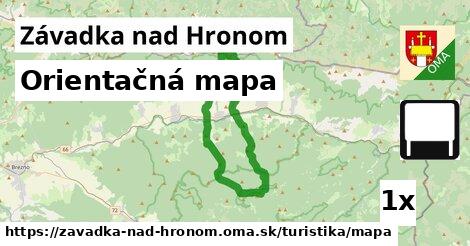 Orientačná mapa, Závadka nad Hronom