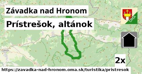 Prístrešok, altánok, Závadka nad Hronom