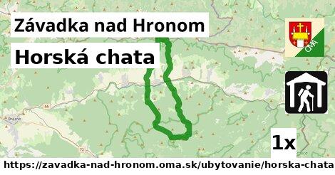 Horská chata, Závadka nad Hronom