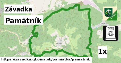 Pamätník, Závadka, okres GL