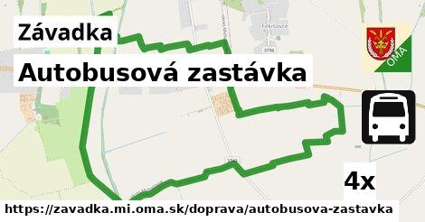 Autobusová zastávka, Závadka, okres MI