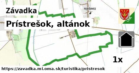 Prístrešok, altánok, Závadka, okres MI