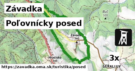 Poľovnícky posed, Závadka