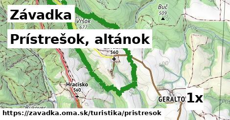 Prístrešok, altánok, Závadka