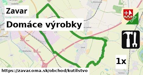 domáce výrobky v Zavar