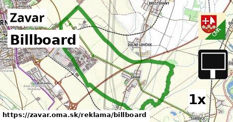 Billboard, Zavar
