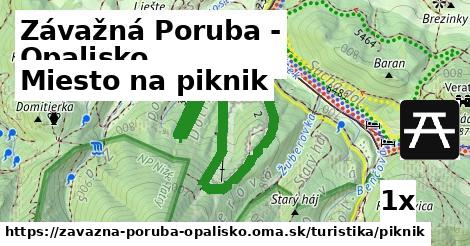 Miesto na piknik, Závažná Poruba - Opalisko