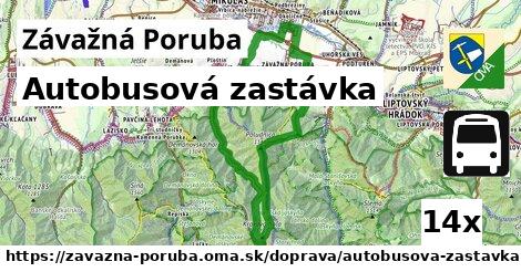 Autobusová zastávka, Závažná Poruba