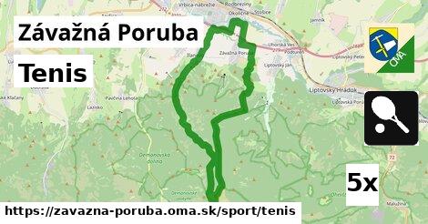 Tenis, Závažná Poruba