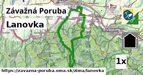 lanovka v Závažná Poruba