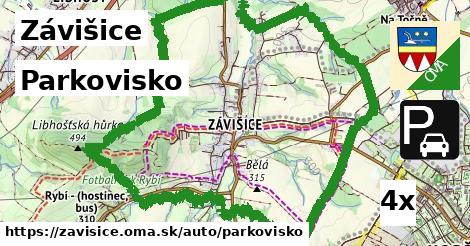 Parkovisko, Závišice