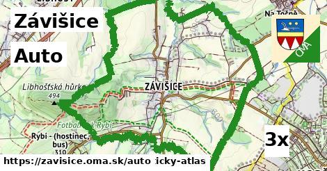 auto v Závišice