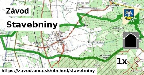 Stavebniny, Závod