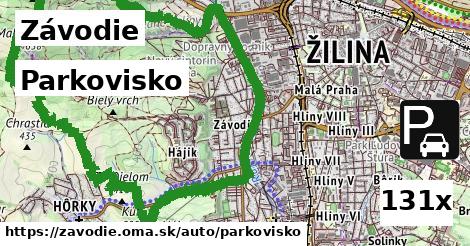 Parkovisko, Závodie