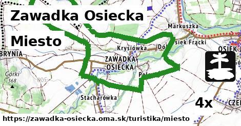 miesto v Zawadka Osiecka