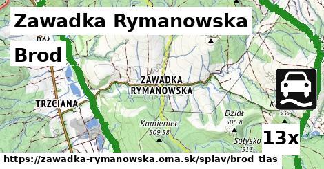 Brod, Zawadka Rymanowska