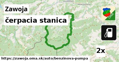 čerpacia stanica v Zawoja