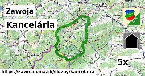 kancelária v Zawoja