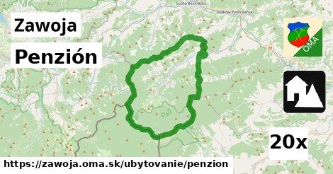 Penzión, Zawoja