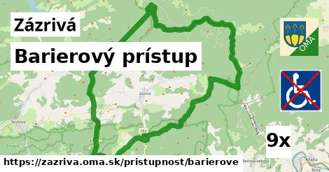 Barierový prístup, Zázrivá