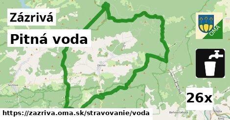 Pitná voda, Zázrivá