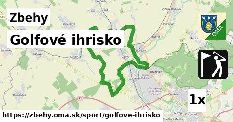 golfové ihrisko v Zbehy